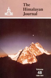 The Himalayan Journal, vol. 48 (1990-1991)